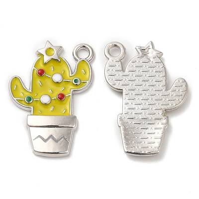 Alloy Enamel Pendants