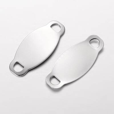 Tarnish Resistant Oval 304 Stainless Steel Links connectors