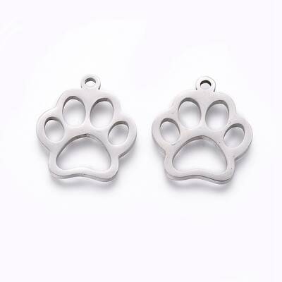 Tarnish Resistant 201 Stainless Steel Pet Pendants