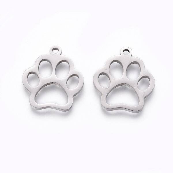 Tarnish Resistant 201 Stainless Steel Pet Pendants