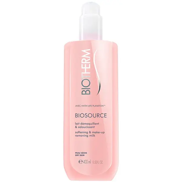 Biosource Cleansing Milk for Dry Skin (Softening and Make-up Removing Milk) - Volume: 400 ml