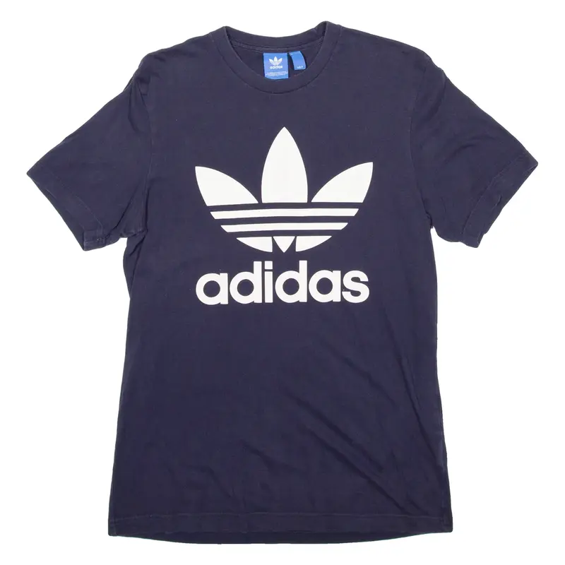 ADIDAS Mens T-Shirt Blue S