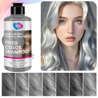 ECO Finest Color Protecting Hair Dye Shampoo,Silver, New Proposition for Long - lasting Hair Color,Haircare Cleanser Conditio...
