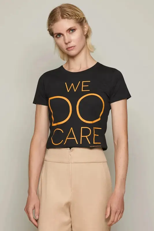 We Do Care T-Shirt (Black) | size: S