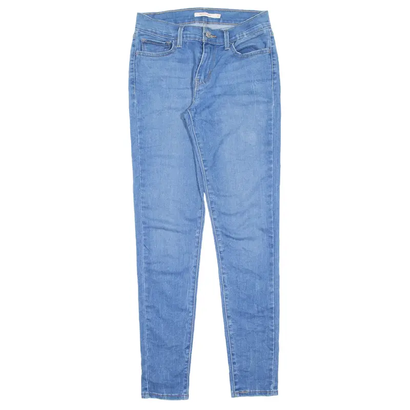 LEVI'S 710 Jeans Blue Denim Slim Skinny Womens W27 L29
