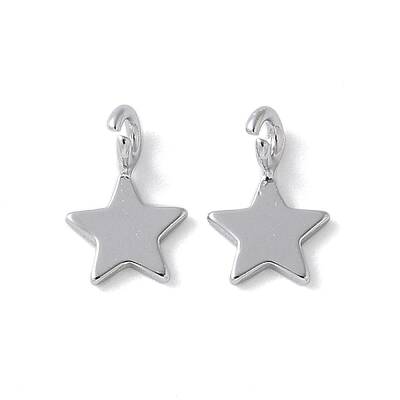 925 Sterling Silver Star Charms
