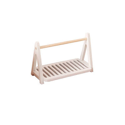 Shelf Shape Wood Miniature Ornaments