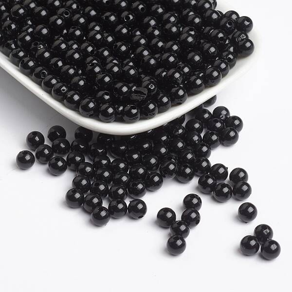 Opaque Acrylic Beads