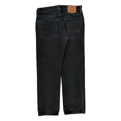 505 Levis Jeans - 32W 29L Black Cotton