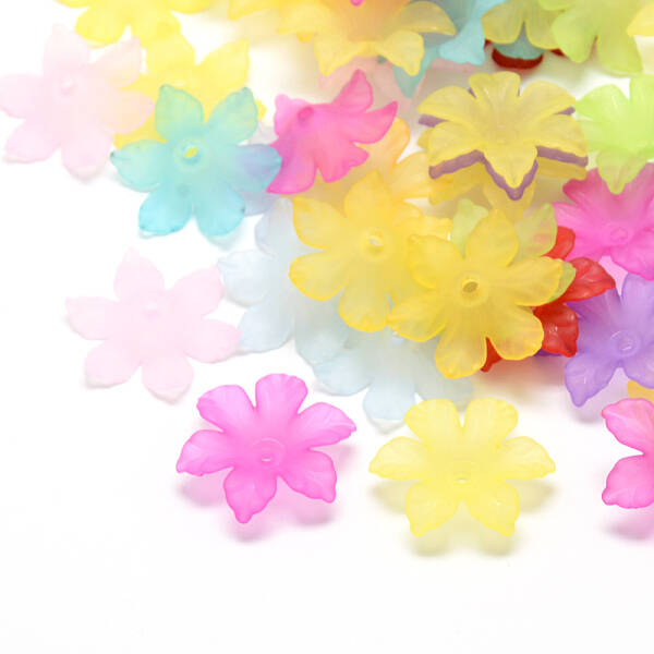 Transparent Acrylic Beads