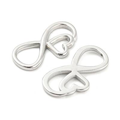 Tarnish Resistant 304 Stainless Steel Connector Charms