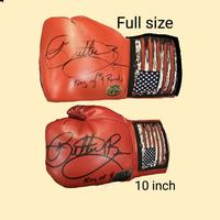 Butterbean Autographed Boxing glove, costume made ,full size or smaller 10 inch I sighn all of them and comes with COA.STICKE...