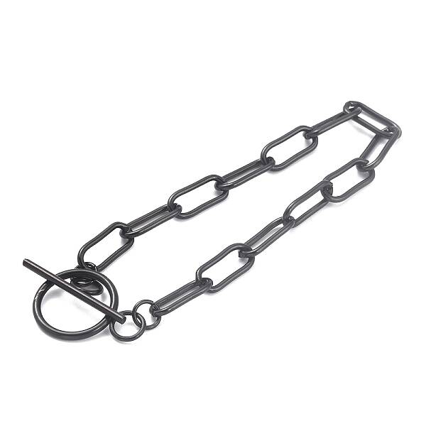 304 Stainless Steel Paperclip Chain Bracelets