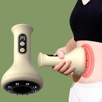 Beauty Scraping Massage Tool, Intelligent Suction Cup Vacuum Massager, USB Charging 1200mah Lithium Battery, Powerful Enduran...