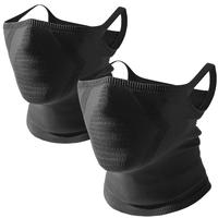 Breathable Windproof Face Mask, 2 Counts Half Face Mask with Earhook Design, Outdoor Sports Mask for Running Hiking Cycling T...