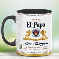 El Papa El Abuelo El Tio Mas Chingon Mug Color Changing Papa Modelo Coffee Cup Father's Day Mug Reusable Washable Water Bottl...