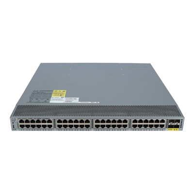 Cisco N2K-C2248TF | Nexus 2000 Series 2248TF 48 x Ports 100/1000Base-T + 4 x Ports 10GE Rack-mountable Layer 2 Managed Fabric...