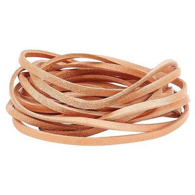 Flat Cowhide Leather Cord