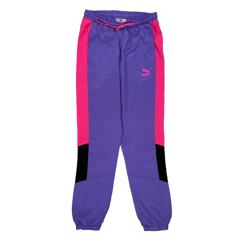 Puma Tracksuit - Small Purple Polyester
