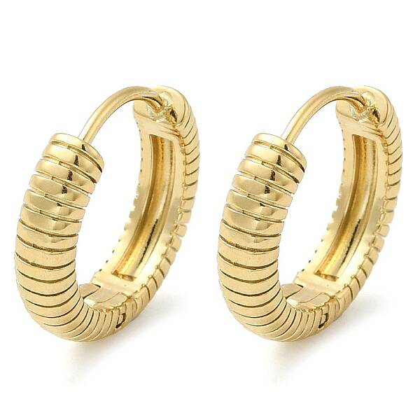304 Stainless Steel Hoop Earrings