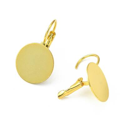 Brass Leverback Earring Findings