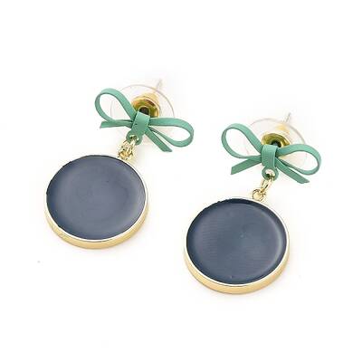 Alloy Plastic Studs Earrings for Women