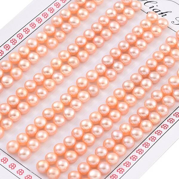 Grade 6A Natural Cultured Freshwater Pearl Beads