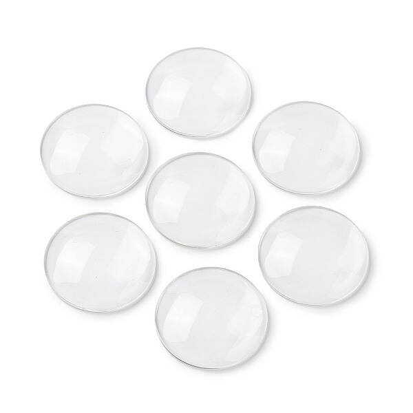 (Defective Closeout Sale: Scratch) Transparent Glass Cabochons