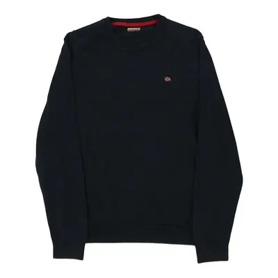 Napapijri Jumper - Medium Navy Cotton