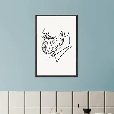 Premium Wooden Framed Poster With Museum-Quality Matte Paper