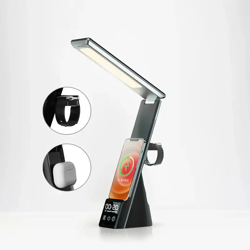 LumiCharge-Mini - 7 in 1 Multifunctional LED Desk Lamp with wireless charger