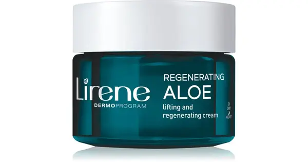 Lirene Moisture & Nourishment regenerating cream with lifting effect with aloe vera and shea butter 50 ml