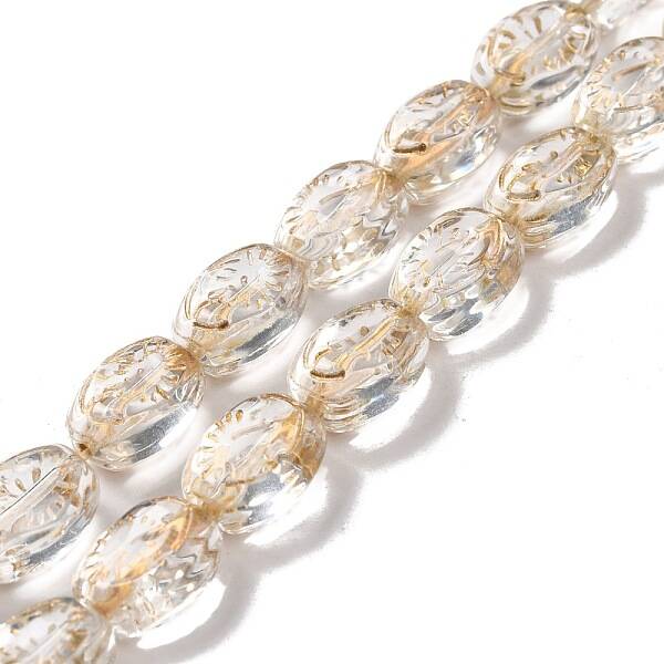 Transparent Glass Beads Strands