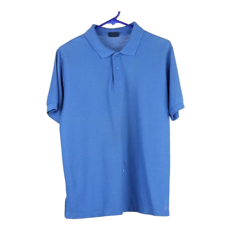 Levis Polo Shirt - Large Blue Cotton