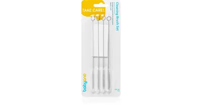 BabyOno Take Care Straws and TubesCleaning Brush 4 pcs