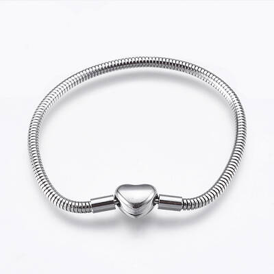 Tarnish Resistant 304 Stainless Steel European Style Chains Bracelet Making