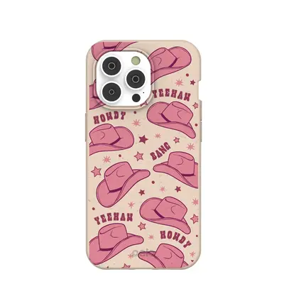 Seashell Yeehaw iPhone 14 Pro Case