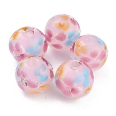 Round Lampwork Beads