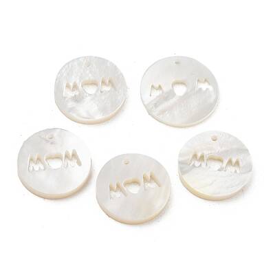 Natural White Shell Pendants