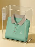Men's Colorblock Polo Shirt, Regular Fit Casual Short Sleeve Collared Top for Summer, Fashion Men's Clothes for Daily Wear, S...