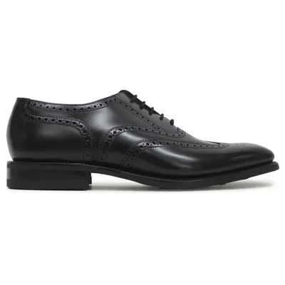 Loake 262 Leather Men's Lace Up Shoes - Black - Size:US 11.5 Men
