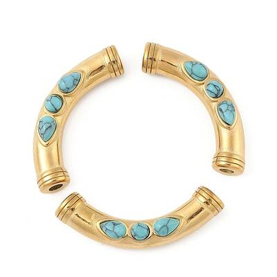 Synthetic Turquoise Beads