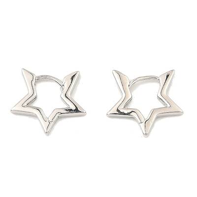 Brass Hoop Earrings