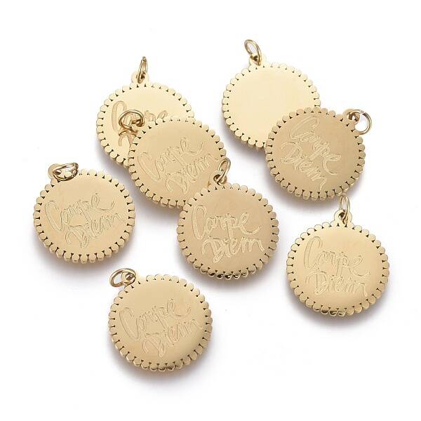 Ion Plating(IP) 304 Stainless Steel Pendants