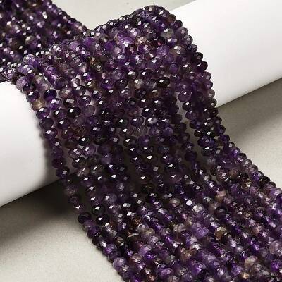 Natural Amethyst Beads Strands