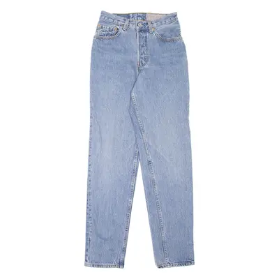LEVI'S 901 Wash 'Em Hot Made In USA Womens Jeans Blue Mom 90s W25 L32