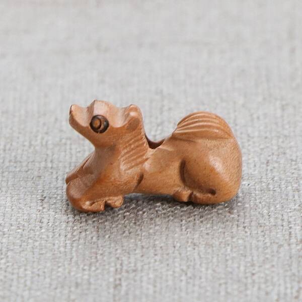 Wood Chinese Zodiac Figurines