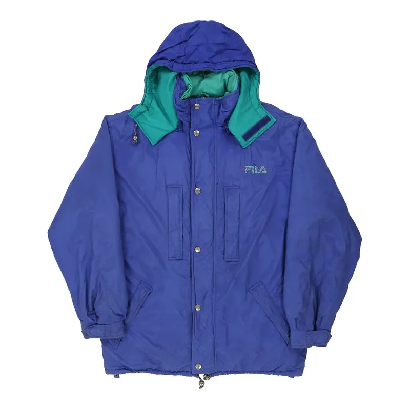 Magic Line Fila Ski Jacket - 2XL Blue Nylon