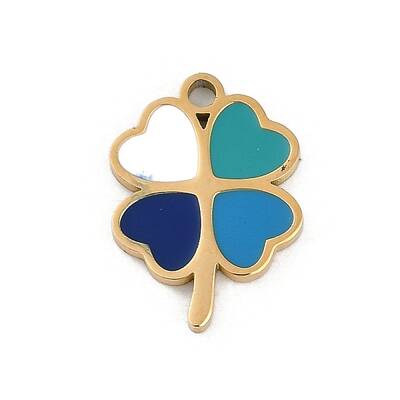 304 Stainless Steel Enamel Charms