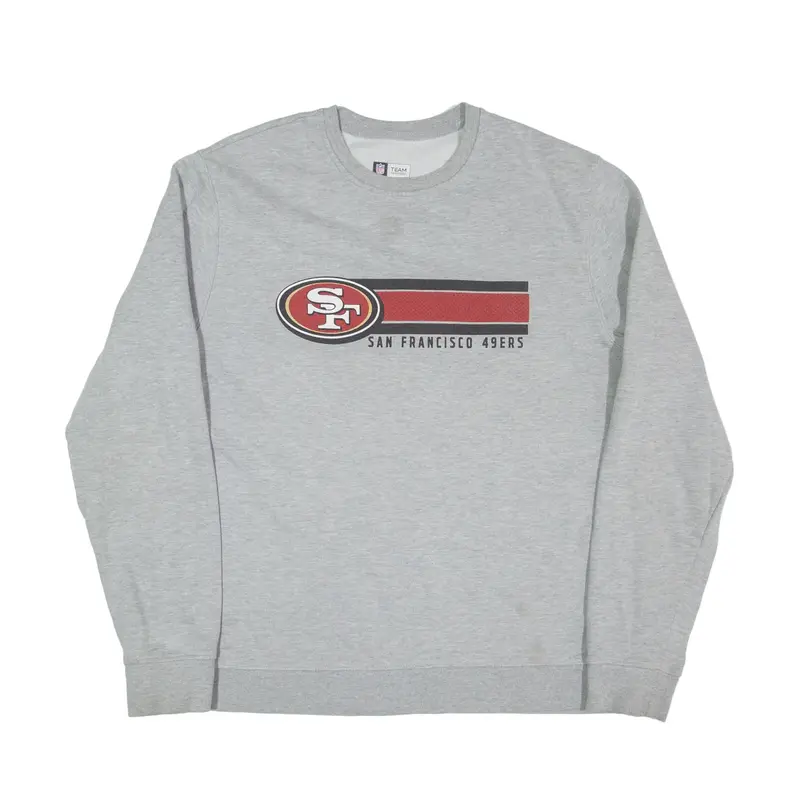 NFL San Francisco 49ers USA Sweatshirt Grey Mens XL